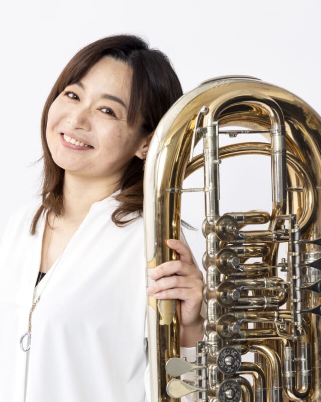 四條 由紀子（チューバ） 画像